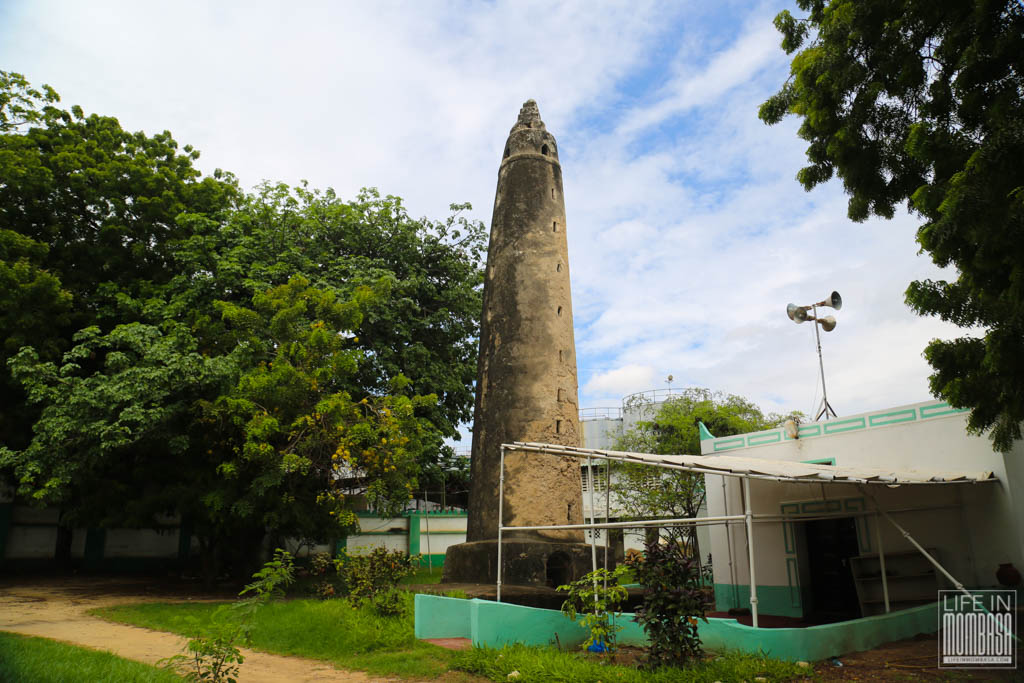 Mbaraki Ancient Mosque Pillar